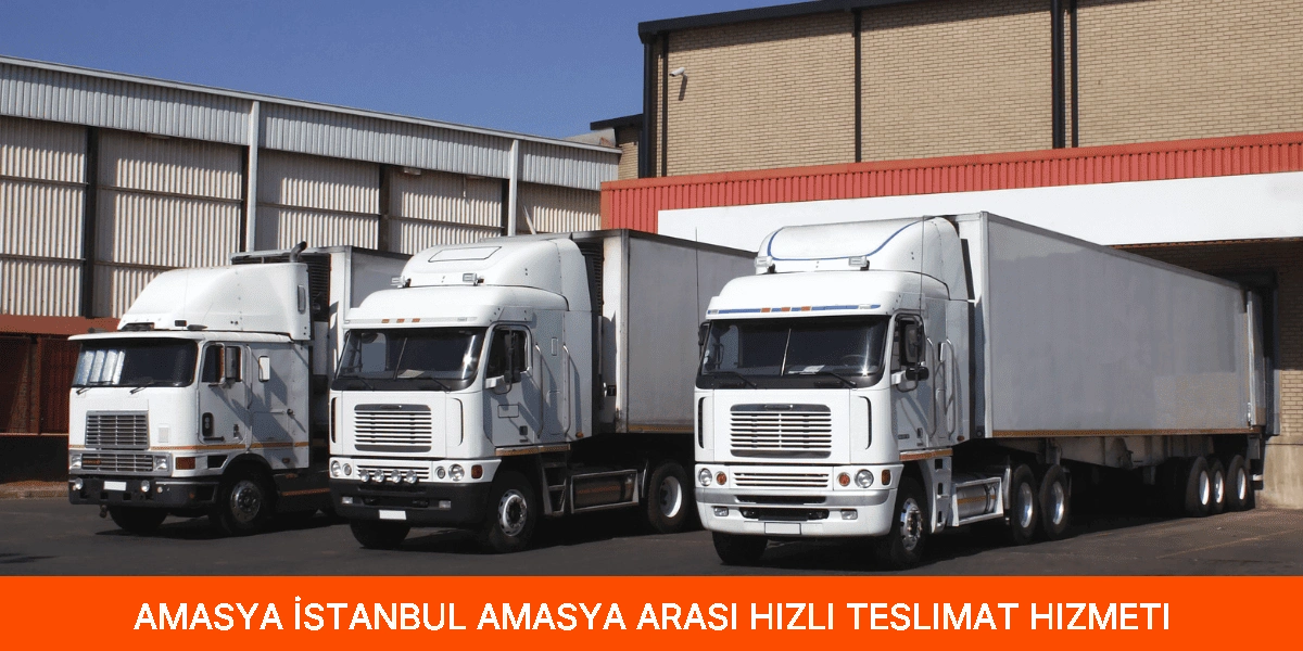İstanbul Amasya Arası Hızlı Teslimat Hizmeti